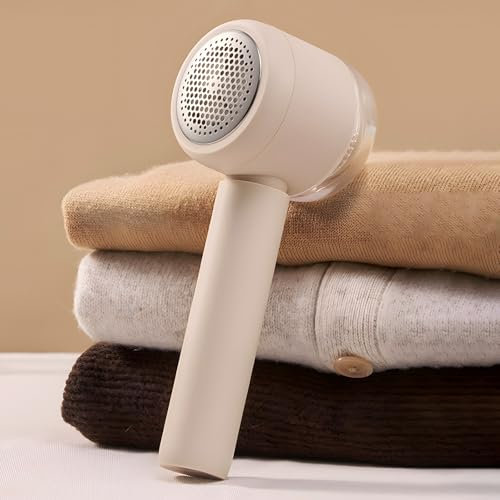 Levapelucchi Elettrico, Togli Pelucchi Elettrico, Rasoio per Maglioni, Levapelucchi Ricaricabile per Vestiti, Divano, Mobili, Contenitore Magnetico per la Rasatura, Doppia Protezione