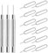 WOLMIK 15 Pcs SIM Card Removal Openning Tool, SIM Card Ejector Removal Pin, Tray Eject Pins Needle Opener, Universal Sim Ejector Tool for All Smartphone Devices, Watchchain Link