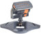 Ruiqas Oscillating Water Sprinklers for Lawns Large Coverage 16 Nozzles Sprinkler with Adjustable Range and Flow Rate
