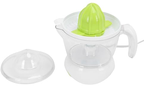 Pssopp Presse-Agrumes SUS ABS 0,7 L 25 W Multifonctionnel Détachable Facile à Nettoyer Presse-Citron pour Orange Citron Pamplemousse Presse-Agrumes Électrique, Électrique (Prise UE)