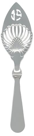 Cucchiaio per assenzio, in acciaio inossidabile 304, con intaglio per zucchero, strumento di miscelazione per bar per assenzio, cucchiaio da portata durevole, accessorio per cocktail per bevande