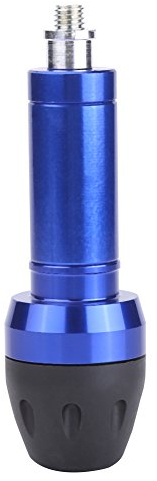 Hlyjoon Motorrad Sturzschutz Motorrad Crash Protector Sturzpads Universal Sliders Crash Pads Schutz Länge 125mm / 5 Zoll Aluminiumlegierung ABS Kunststoff(Blau)