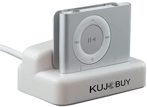 Estación de acoplamiento de sincronización de carga USB para Apple iPod Shuffle de 2ª generación de 3ª generación Doc Station para iPod Nano Station iPod Charger Sync Station para iPod Classic Dock