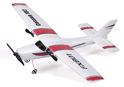 Goolsky FX801 Cessna 182 2,4 GHz 2CH RC Flugzeug Outdoor Flugspielzeug für Kinder