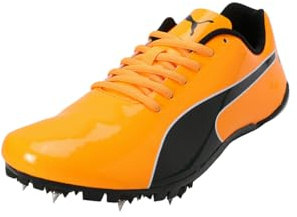 PUMA Mixte Evospeed Prep Sprint 3.5 Track and Field Shoe, Sun Stream Black White, 43 EU