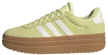 adidas Damen VL Court Bold Shoes, Ice Yellow/Off White/Lucid Lemon, 38 EU