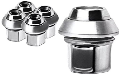 Bulloni cerchioni Compatibile con Volvo per S40 V40 V50 C30 S70 31200241 31373474 Dado ruota auto essiccato