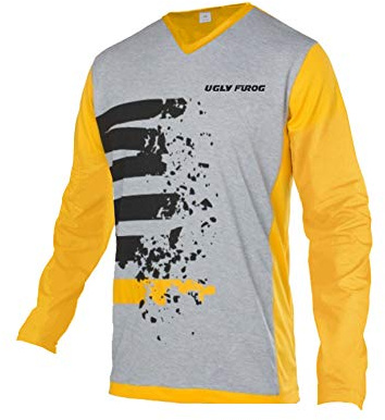 UGLY FROG Long Sleeve Men's Downhill Jerseys MTB Mountain Bike MTB Shirts Offroad DH Motorcycle Jersey Motocross Sportwear Clothing Bike SJFH06M