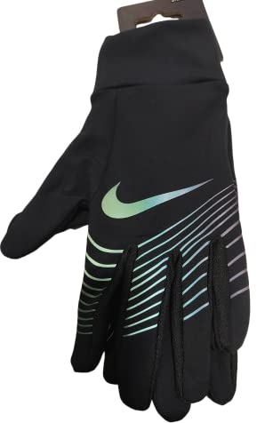 Nike Löparhandske 360 MN LGWT Run GLV (XS, svart/flerfärgad)