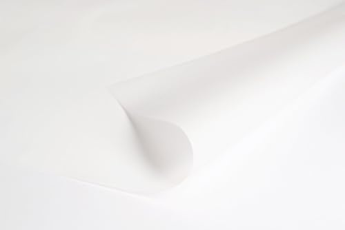 White Cellophane Gift Wrap (2m x 800mm Folded Sheet) Extra Wide