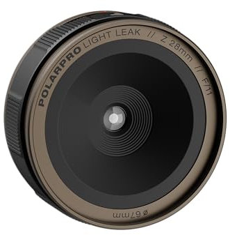 PolarPro - LightLeak Lens - The ONE - 28mm - f11 - Kameraobjektiv - Einstellbarer Lichteinfall - Zeitloser Effekt - Nikon Z-Mount