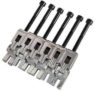 Juego de 6 sillines de puente de trémolo para guitarra, sistema de bloqueo doble, piezas de puente de trémolo para guitarra eléctrica, sistema de bloqueo doble bloqueado
