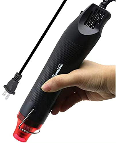 6.56FT Long Heat Gun, Mini Handheld Hot Air Gun, Electric 300W Portable Heat Gun for DIY Craft Embossing, Shrink Wrapping PVC, Drying Paint, Clay, Rubber Stamp