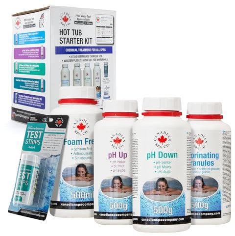 Canadian Spa Company Hot Tub Starter Kit - Essential Spa Water Chemicals