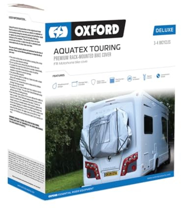 Oxford Products Aquatex Deluxe Abdeckung für Wohnmobil, für 3 bis 4 Fahrräder