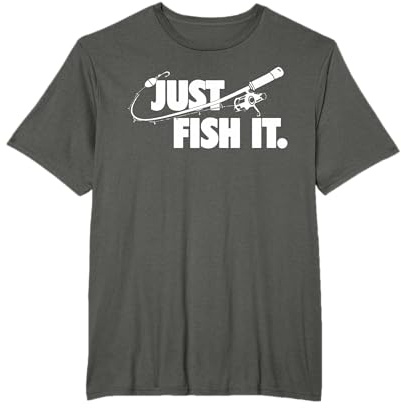 Cool Just fish it Design | Basta prenderlo e rilasciare la pesca Maglietta