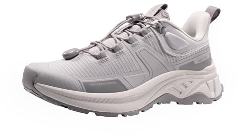 NORTIV 8 Scarpe da Trekking da Donna Stivali da Montagna Trekking Caccia Sneakers Antiscivolo Leggero Esterno Traspirante Leggero,Size 37,Viola Chiaro,SNHS239W
