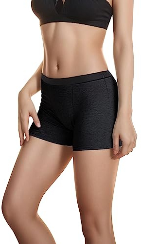 Short De Bain Femme Boxer Menstruel Flux Abondant | Shorty menstruelle | Culotte menstruelle Flux abondant | Boxer menstruelle | Culotte regle | Boxer Postpartum | Fuites urinaire et Incontinence