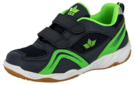 Lico Enjoy V Unisex Multisport Indoor Schuhe, Marine/ Lemon, 27 EU