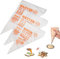 150 Pezzi sac a Poche USA e Getta, 3 Taglie sac a Poche Professionali, Trasparente Saccapoche USA e Getta, Sacca a Poche per Dolci, Borse per Tubazioni, sac Monouso Pasticceria per Decorazione Torta