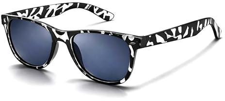 TORREMOBILITY ECO Gafas de Sol Mujer - Filtro UV400 - Incluye 1 funda negra para las gafas de sol Unisex - Gafas de Sol para Mujer y Hombre. (Estampado)