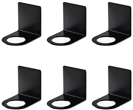 6 PCS Soporte Dispensador Botellas Jabón, 27 mm Soporte Bomba Montado en la Pared Oporte de Pared Soporte Colgar Tarros Soporte Champú Soporte para Champú y Gel de Ducha