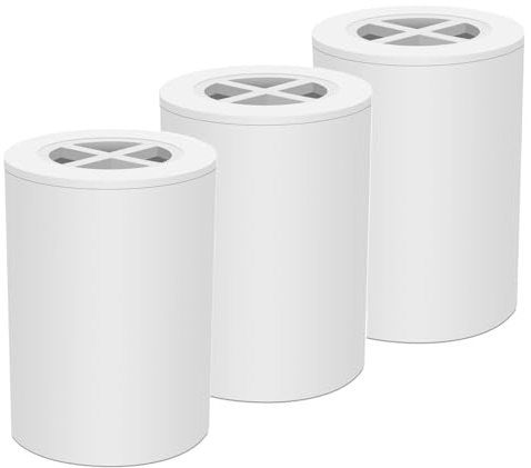 Khotilong Water Replacement Filter for Shower Head,Compatible with Afina A-01 Shower Head Cartridge,for Hard Water Remove Chlorine and Harmful Substances.（3 Pack）