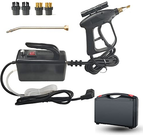 Nettoyeur vapeur haute pression 2600 W, portable et professionnel, pour un nettoyage instantané et commercial, idéal pour la cuisine, la salle de bain et le nettoyage des joints de carrelage.