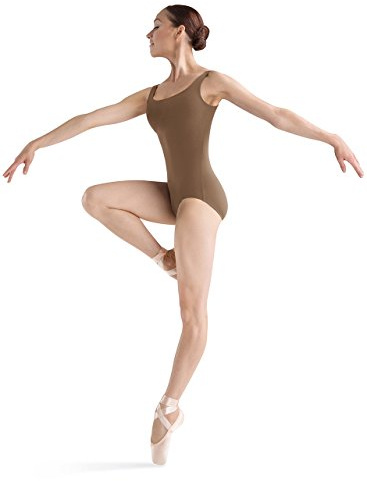 Bloch Dance Women's Faire Microlux Tank Leotard, Almond, Small