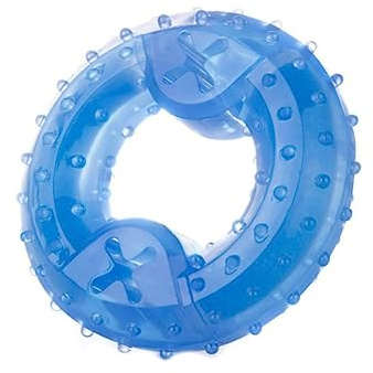 Petface Cooling Freeze Ring Dog Toy, Soothes Teeth and Gums (Pack of 1)
