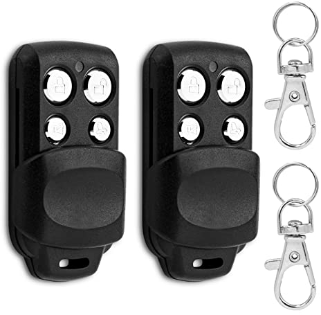 DDcafor Lot de 2 ouvre-porte de garage compatibles avec Chamberlain LiftMaster MotorLift 84335EML, 84333E, 943333E, 433,92 MHz Télécommande de garage pour MotorLift ML500, ML700