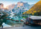 Jigsaw Puzzles 1000 Pieces for Adults jigsaw puzzles for adults 1000 Piece Puzzle Educational Games - Braies lake, Italy. Famous lake in the Dolomites