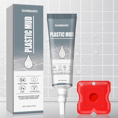 Ganbaro Tile Refill Agent, Tile Grout, White Grout, Grout Repair Kit, Grout Paint White, Restore and Renew Tile Joints Line, Fast Drying&waterproof -120g