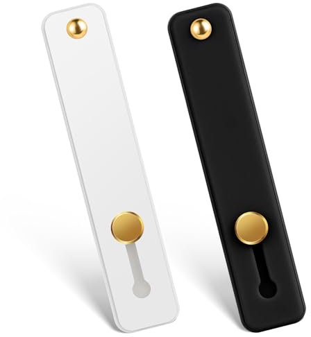 2 Stück Handyschlaufen-Fingerhalter, Handygriffe für die Rückseite des Handys, tragbarer Handygurt, Handy-Fingergurt, universeller Handygriff für die meisten Mobiltelefone