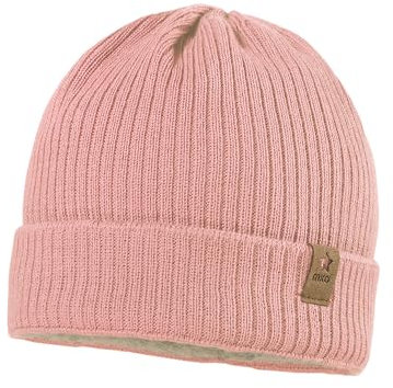 maximo GOTS Baby-Beanie, Umschlag Fleecefutter Made in Germany