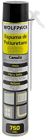 WOLFPACK LINEA PROFESIONAL Espuma Poliuretano 750 ml. Con Canula