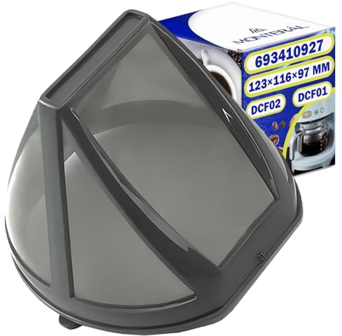 Filtre a Cafe Reutilisable pour Cafetiere Filtre avec le Code Original 693410927 pour Smeg DCF02 DCF01 - MONTERAL
