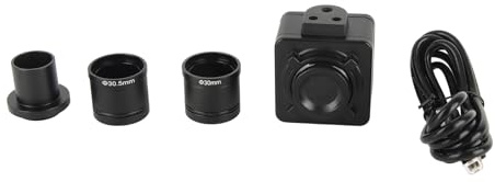 Chiyyak 5MP HD CMOS Digital Mikroskopkamera med USB, Enkel Installation för Elektronmikroskop, ABSSensormaterial, för Mikroelektronikinspektion