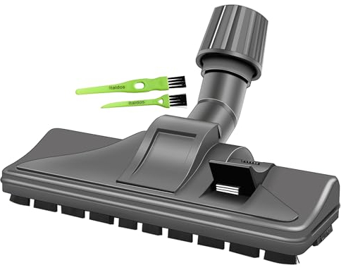 Italdos Boquilla de cepillo universal para aspiradora, cepillo para suelos con conector ajustable de 30 a 38 mm, compatible con AEG, Electrolux, Bosch, Einhell, Karcher, Nilfisk, Siemens