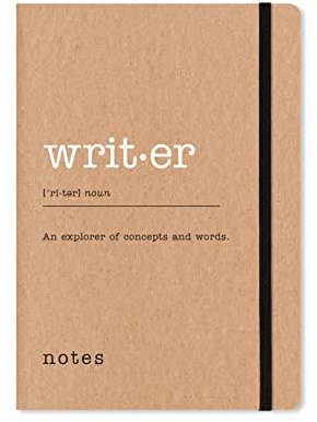 Letts Eco Writers Words A5 Dotted Notebook - Kraft