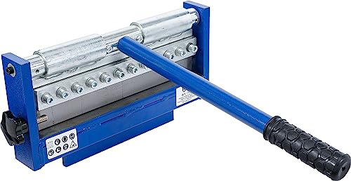 BGS 74245 | Mini-Blechbiegebank | 300 mm | Biegemaschine | Biegewinkel max. 90° | Rundbiege-Gerät / Maschine | Blechbearbeitung