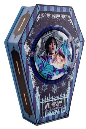 CINEREPLICAS - Calendario dell'Avvento Deluxe Mercoledì Addams 2025 - Licenza ufficiale