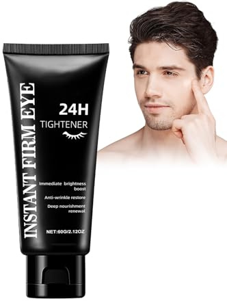 Augencreme gegen Falten und Augenringe mit Sofort-Effekt - Anti-Falten Creme für straffe Augenpartie, ideal für Männer gegen Augenringe zur Gesichtspflege, gegen A-ugenringe für intensive Augenpflege