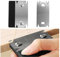HhBdy Edge Banding Trimmer Black Portable Manual Wood Trimmer with Blade Stainless Steel Blade Veneer Edge Trimmer Wood Plane Used to Treat Burrs on Abs PVC and Wood Veneers