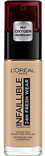L'Oréal Paris Infaillible 24H Fresh Wear Make-up in Nr. 140 Golden Beige hohe Deckkraft langanhaltend