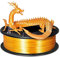 GIANTARM Silk PLA Filament 1.75mm, 3D Drucker Filament PLA 1kg Spule, Silk Gold