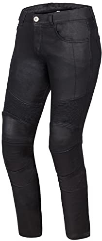 Ozone Roxy dam motorcykeljeans för kvinnor knäskydd dupont kevlar-insatser 4 fickor flexibla insatser