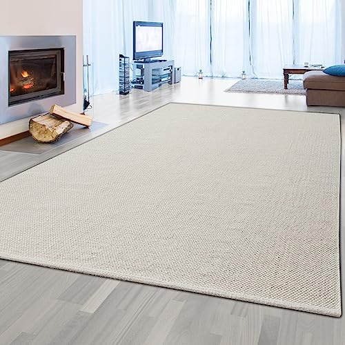 Matta dröm handgjord ullmatta enfärgad sovrum robust modern 200 x 290 cm