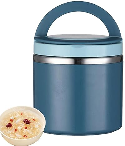Zankie 630ml Soup Food Flask - Insulated Thermal Container for Hot Food, Lunch Box for Adults and Kids, Thermo Bowl