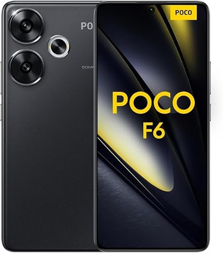Xiaomi POCO F6 12+512GB Black Unlocked for All Carriers (UK Version + 2 Years Warranty)